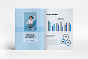 Business Plan Template I Canva, a Brochure Template by PixWork (Thumbnail 9 of 14)