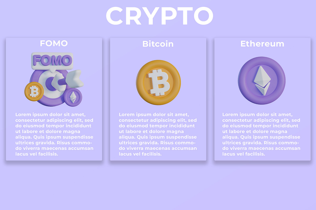 3D Crypto Icon Pack, an Object 3D Model by Artnivora.Std (Photo 2 of 4)