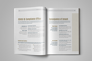 COVID-19 Company Policy, a Brochure Template by StockInDesign (Thumbnail 9 of 10)