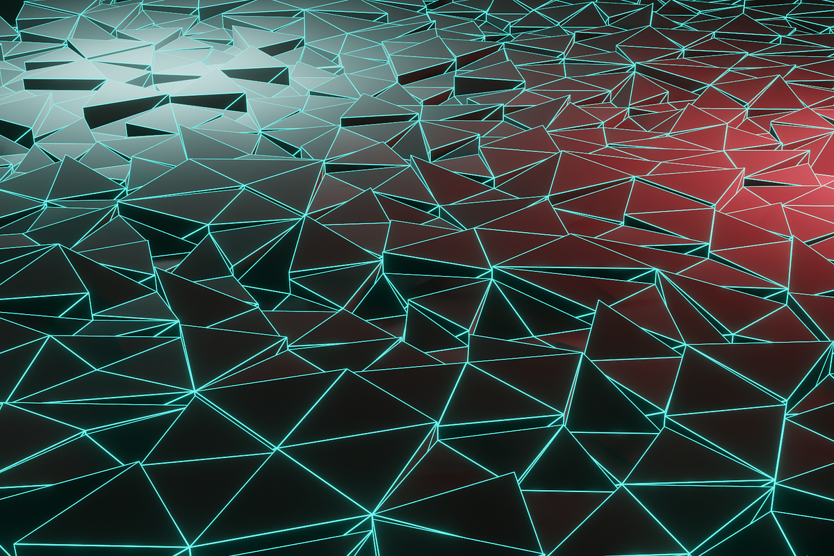 3D gif abstraction animation, an Object 3D Model by HelenCh1