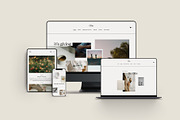 Aesthetic Squarespace 7.1 Template, a Squarespace Template by Forth and Wild (Thumbnail 1 of 9)