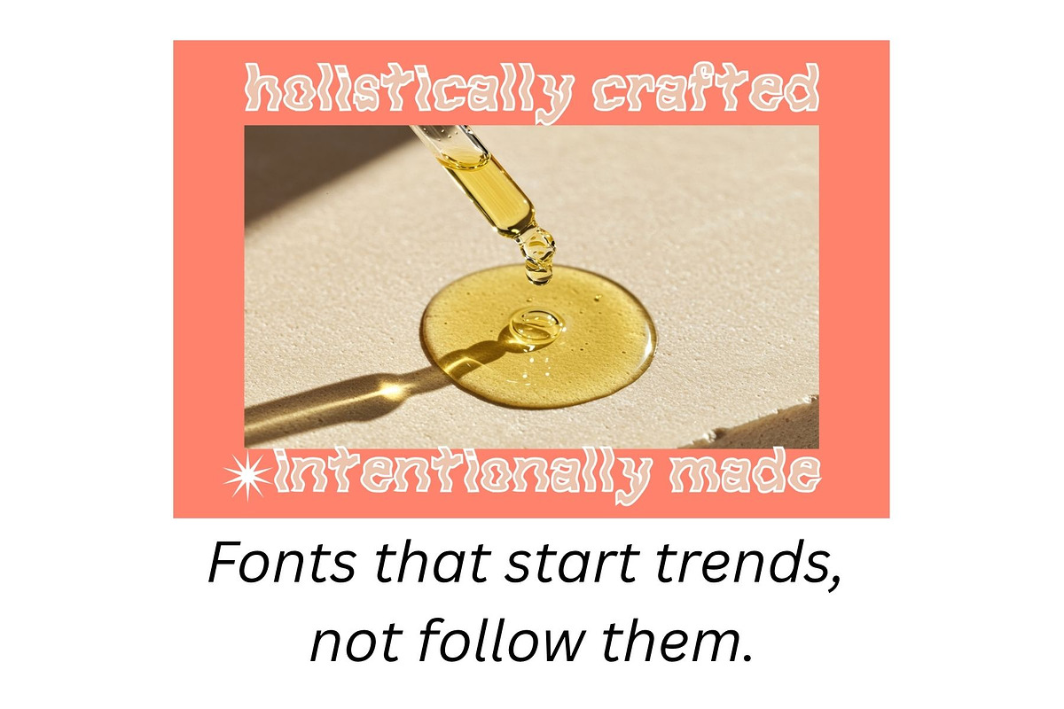 Bundle of 7 Modern Wavy Typefaces, a Handwritten Font by Eryn Rose Design (Photo 3 of 7)