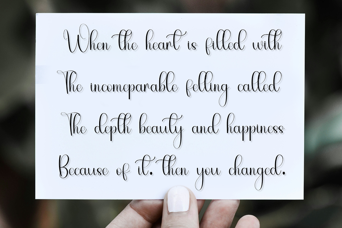 MandalikaSignature, a Script Font by FreshTypeINK (Photo 3 of 7)
