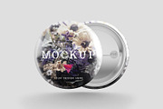 Pin Button Badge Mockup, a Product Mockup by Honnum Graphic Art (Thumbnail 2 of 11)