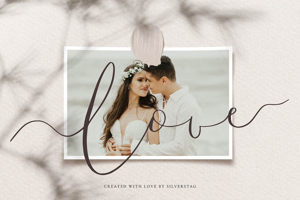 Amelie - Chic & Elegant Script Font preview 2