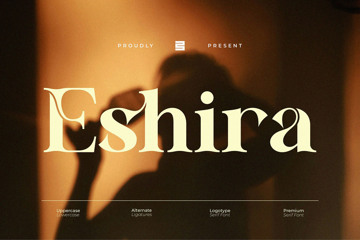 Eshira || Modern Classy Serif Font, a Serif Font by Idea Studio (Photo 1 of 10)