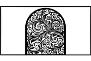 Decorative Arch Window Vector Pack, a Decorative Illustration by Designer_Momina (Thumbnail 18 of 21)
