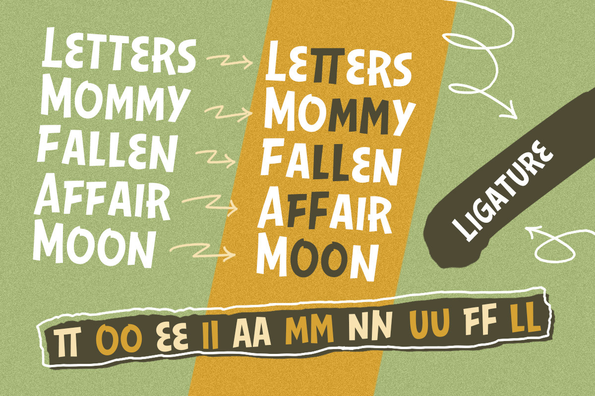 Herand Playful Display Font, a Handwritten Font by Letterhend Studio (Photo 8 of 9)