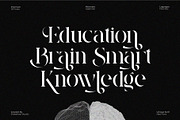 Vistera || Stencil Serif Font, a Serif Font by Idea Studio (Thumbnail 4 of 10)
