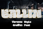 Ballin - Throwie Style Graffiti Font, a Handwritten Font by Surplus Type Co (Thumbnail 1 of 9)