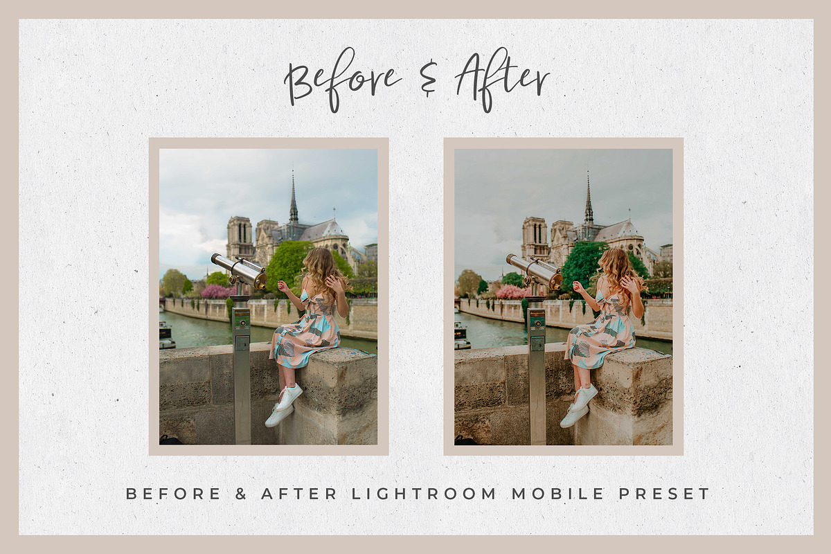 Paris Dreams Mobile Presets preview 3