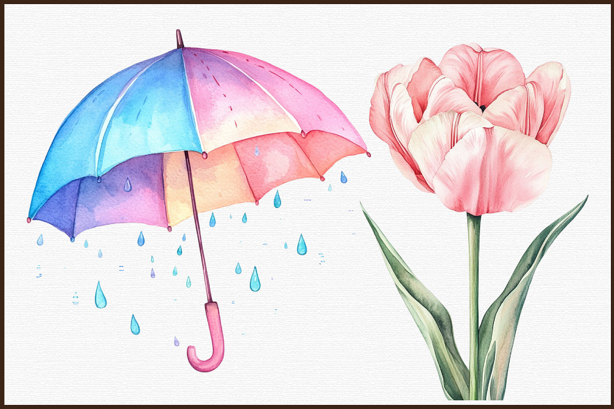 Spring Day Photographie Clipart, an Illustration by Sublimation Artist (Photo 3 of 6)