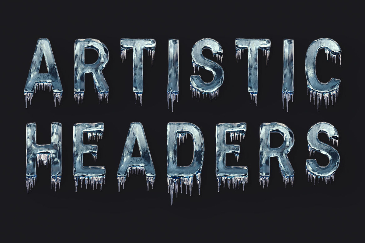 Ice Cold - Color SVG Font, a Font by Deeezy (Photo 3 of 6)