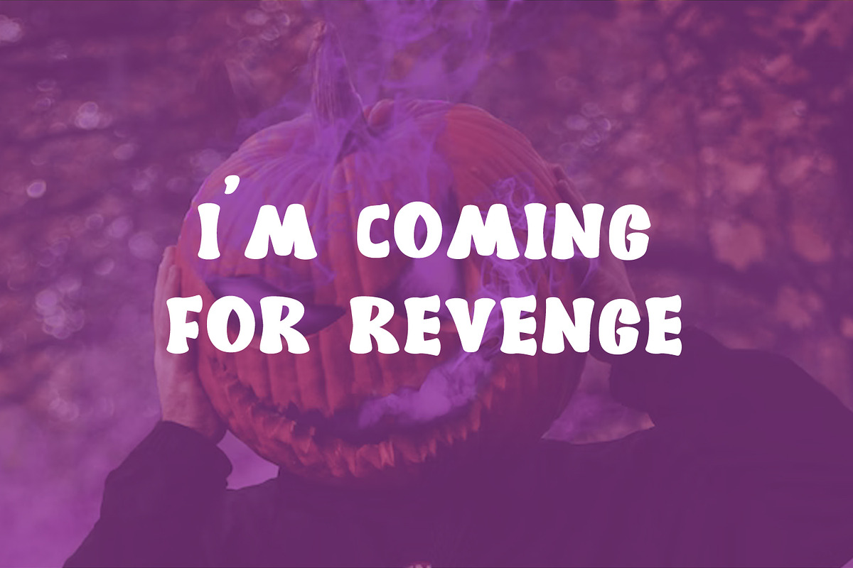 Tricky or Funky Halloween Theme, a Handwritten Font by TrimStudio (Photo 4 of 12)
