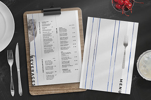 Modern Menu Template