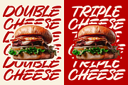 Cheesy Burger Handwritten Bold Font, a Handwritten Font by Ronny Studio (Thumbnail 2 of 9)