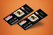 Ticket Music Event, a Card Template by graphicook (Thumbnail 1 of 3)