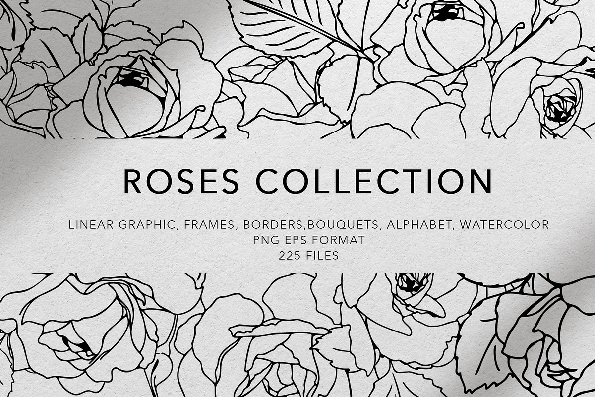 BUNDLE. Line art floral set, an Object Graphic by Vera●Suleimanova (Photo 10 of 13)
