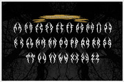 XXII Total Death, a Font by Doubletwo Studios (Thumbnail 4 of 9)