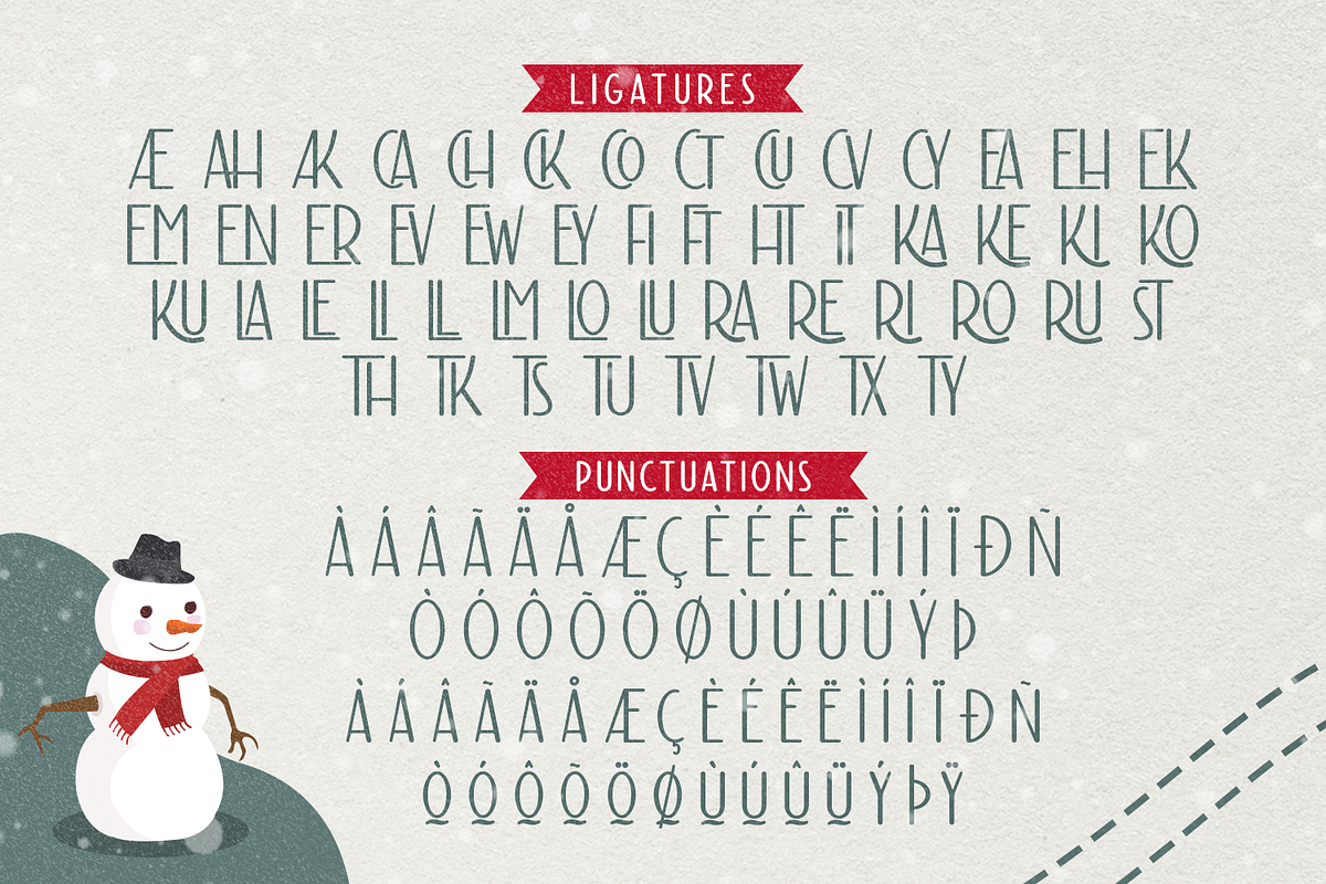 The Hohoho - A Fun Christmas Font, a Font by Avchi (Photo 5 of 8)
