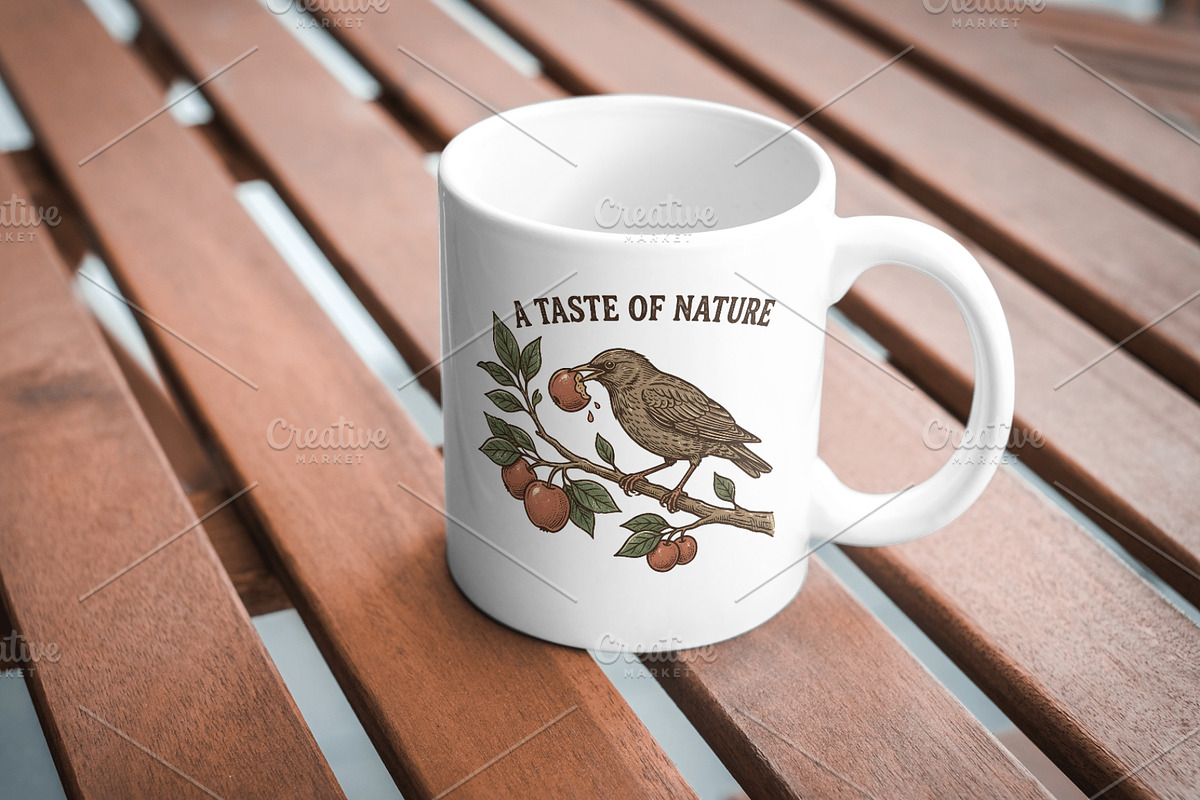 A taste of nature illustration, an Animal Illustration by Vectorlina (Photo 4 of 4)