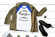 T-Shirt Mockup Bundle Bella Canvas, a Shirt Mockup by lock and page (Thumbnail 67 of 71)