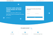 Telegram Whatsapp Group Share Manage, a Bootstrap Template by Design Collection (Thumbnail 4 of 4)
