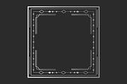 Silver Art Deco Frames Collection, a Decorative Illustration by PsychocheArt (Thumbnail 9 of 13)