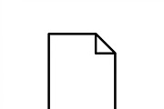 43 Office Supplies Icon Set, an Outline Icon by adenpinkstore (Thumbnail 20 of 20)