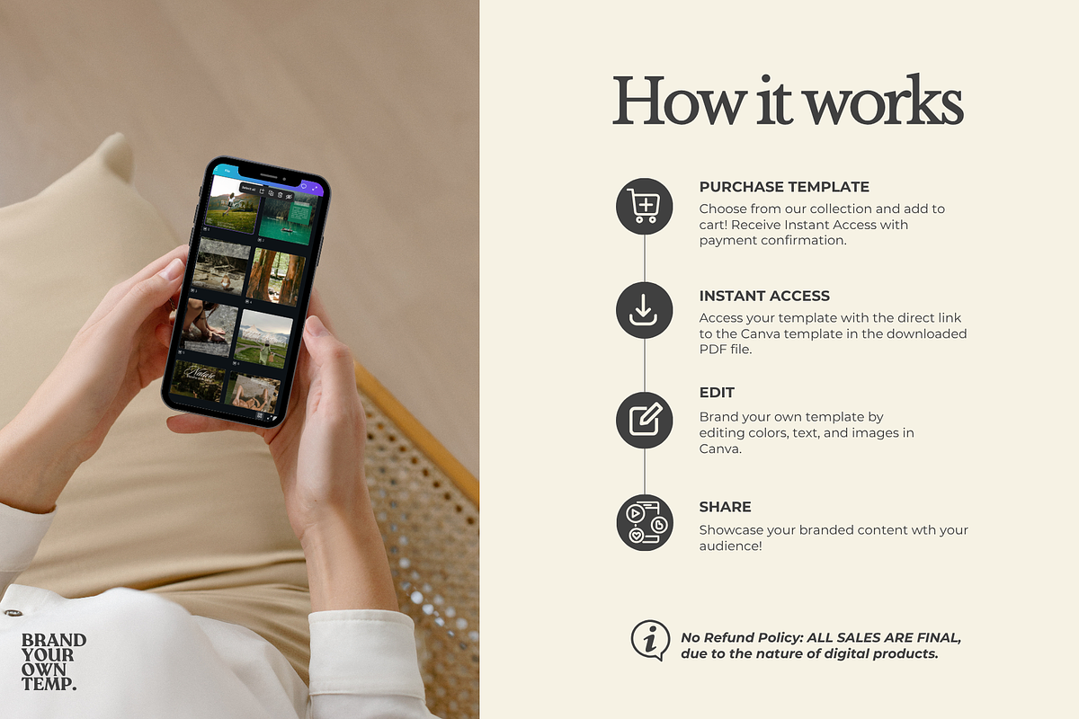 Earthy Eco Canva Template, a Templates & Theme by BYOTstudios (Photo 12 of 12)