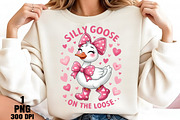 Silly Goose on the Loose Valentine P, an Illustration by Daily.Designs (Thumbnail 3 of 5)