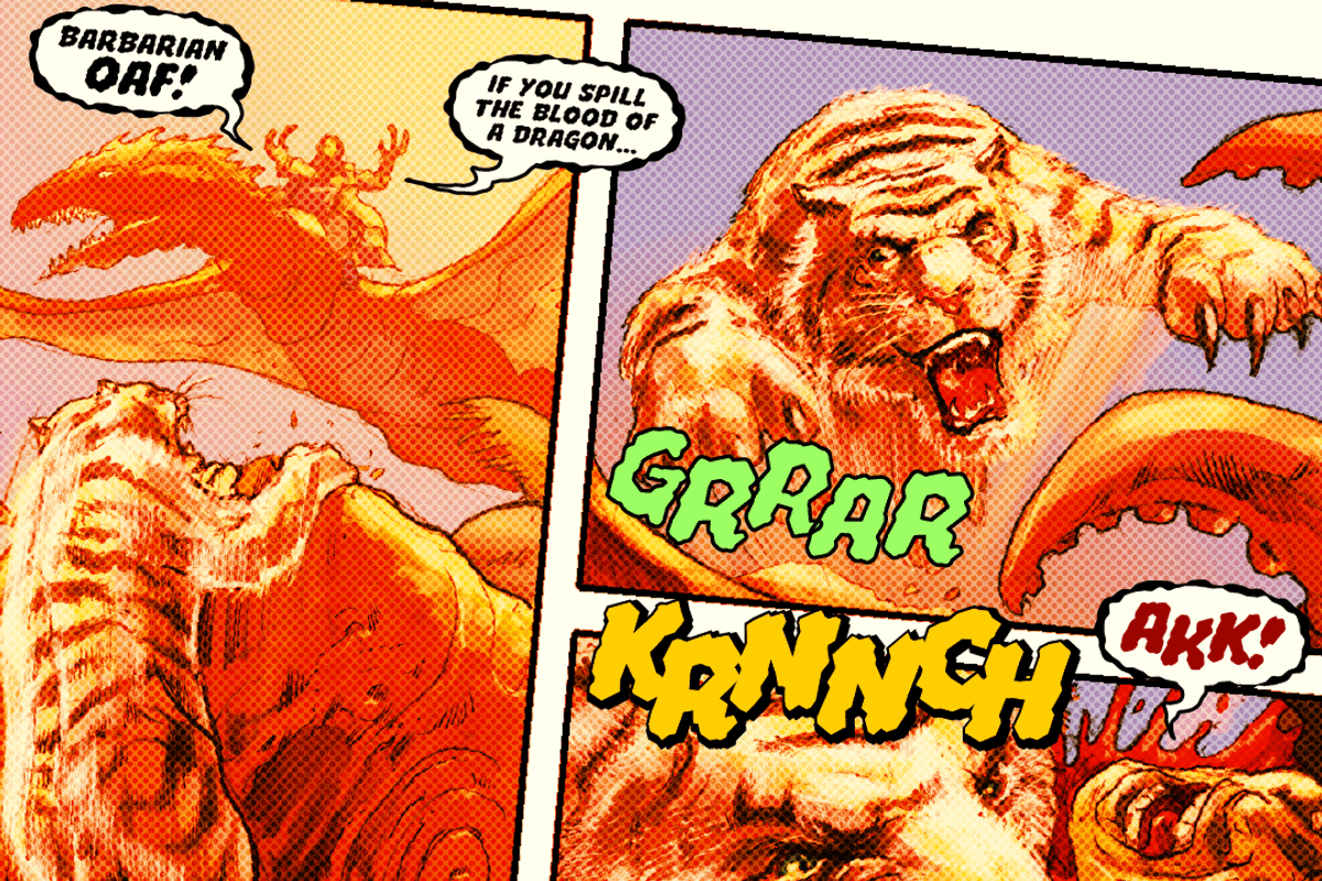 Whyte Wyrm - heavy duty horror, a Handwritten Font by Comicraft Fonts (Photo 7 of 8)