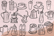 Coffee Digital Stamps, a Graphic by Favorites_Art (Thumbnail 8 of 15)