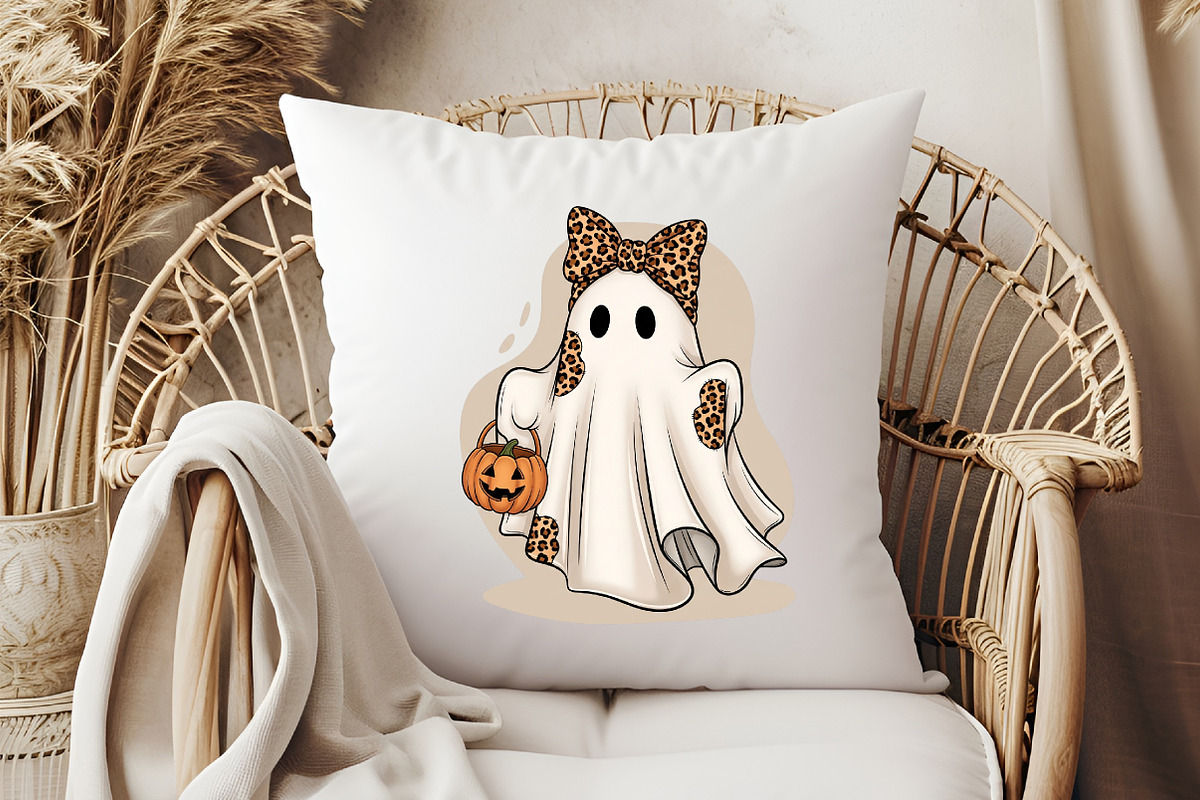 Leopard Coquette Ghost PNG, an Illustration by Libby Wishes (Photo 4 of 6)