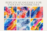 15 Abstract Watercolor Patterns, a Pattern Graphic by Inknfolly (Thumbnail 2 of 7)
