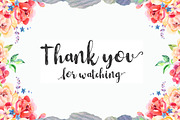 Flowerroom Script, a Script Font by Areatype (Thumbnail 5 of 5)