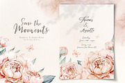 Watercolor peonies and butterflies, an Animal Illustration by Peace ART (Thumbnail 8 of 14)