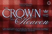 Crown | Script & Serif Font Duo, a Script Font by Setara Langit CreativeStd (Thumbnail 1 of 10)