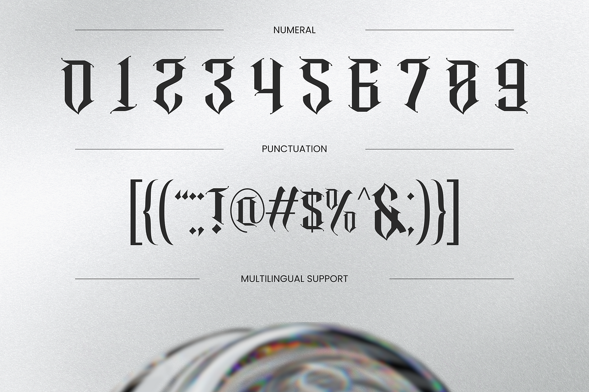 Noxa Gothic - Branding Logo Font, a Blackletter Font by Nirmana Visual (Photo 7 of 10)