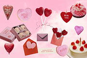 LOVE YOU - Collage Pack, an Object Graphic by Ann Creative (Thumbnail 7 of 10)