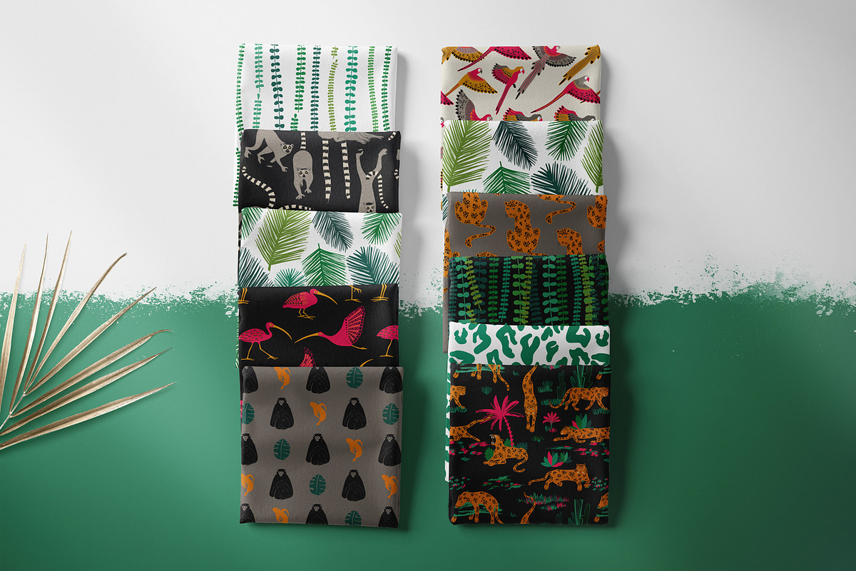 Jungle Patterns, a Pattern Graphic by Annakniaz (Photo 10 of 11)
