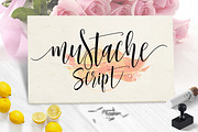 Mustache Script, a Script Font by joelmaker (Thumbnail 6 of 11)