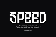 Speed Gemors - Racing Car Font, a Sans Serif Font by Iqsiart Studio (Thumbnail 3 of 7)