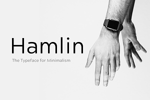 HAMLIN - Minimalist Font Family