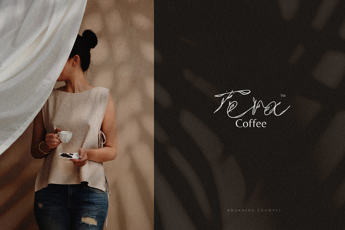 Tiny Twig - Botanical Display Font, a Handwritten Font by AndrewPixelType (Photo 5 of 7)