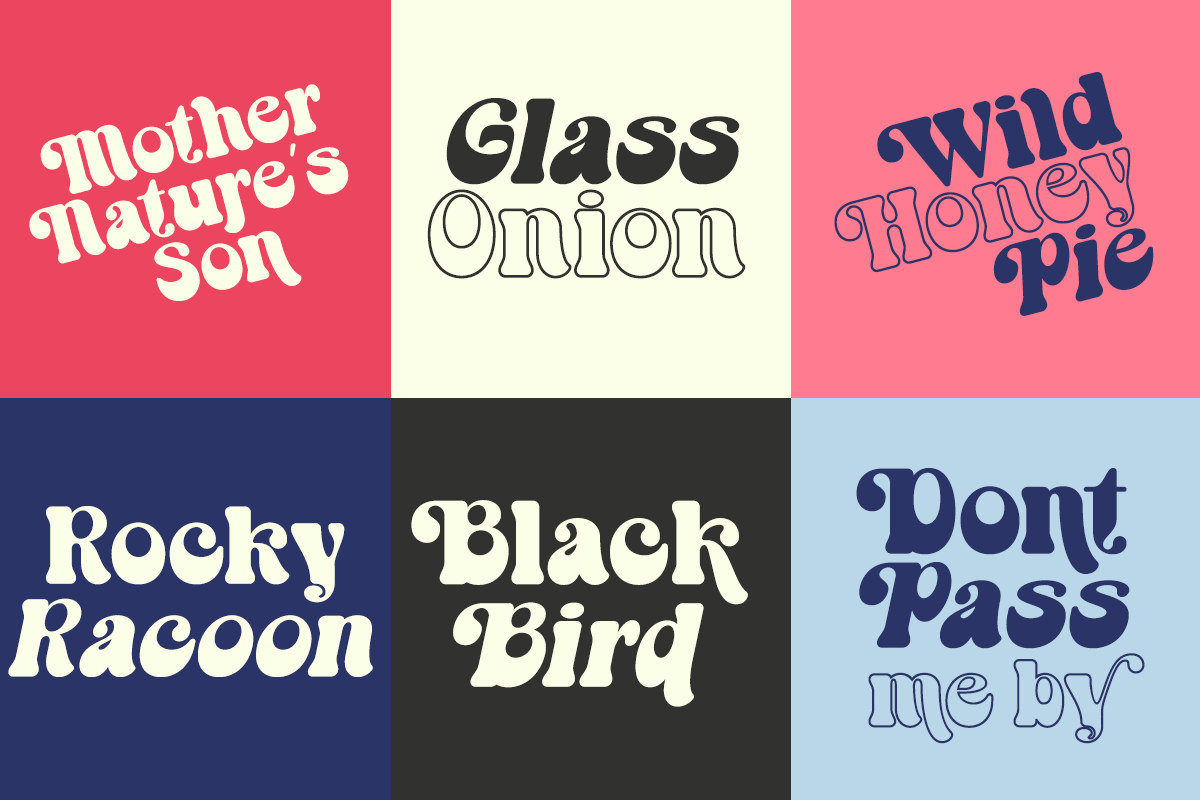 Gobites - Groovy Retro Font, a Serif Font by Font Liner (Photo 6 of 13)