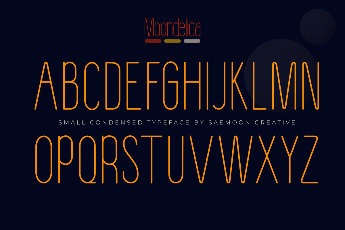 Moondelica, a Sans Serif Font by saemoon creative (Photo 5 of 13)