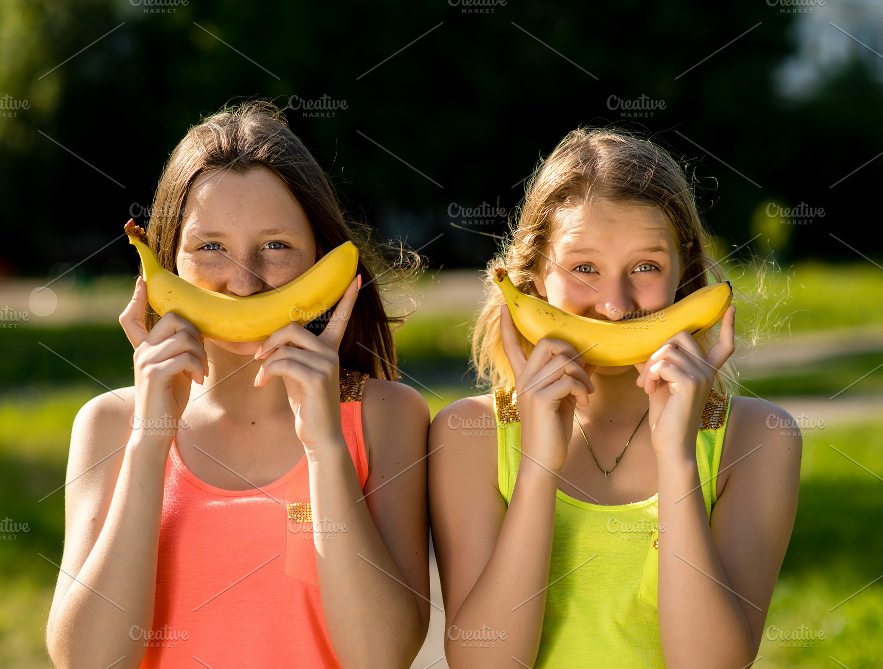 Two girls teenager girlfriend containing child, teenager, and girl, a Person Photo by byswat