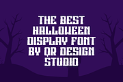 Spooky Gothicon - Halloween Font, a Blackletter Font by QR Design Studio (Thumbnail 5 of 7)