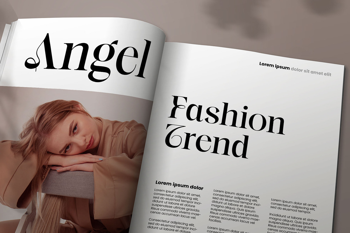 Branela Experiemental Serif font, a Serif Font by RantautypeStudio (Photo 4 of 15)